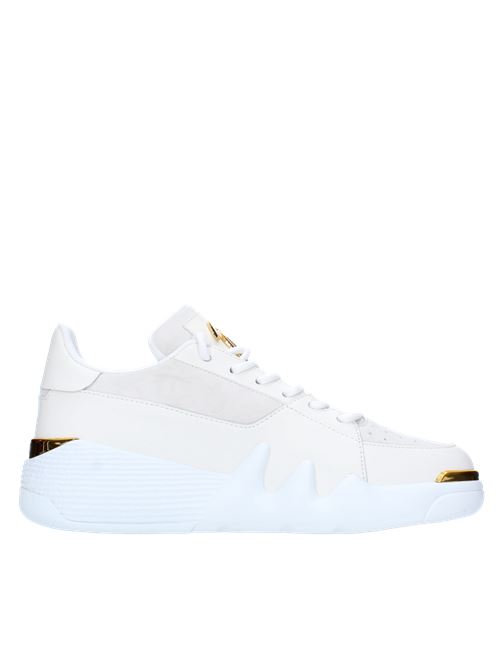 Sneakers in pelle e camoscio GIUSEPPE ZANOTTI | RM10042/002BIANCO